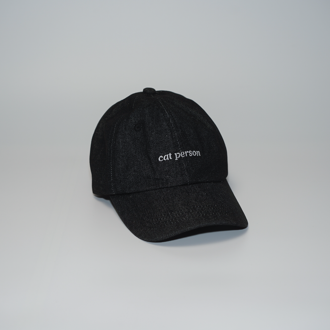 Cat Person Cap