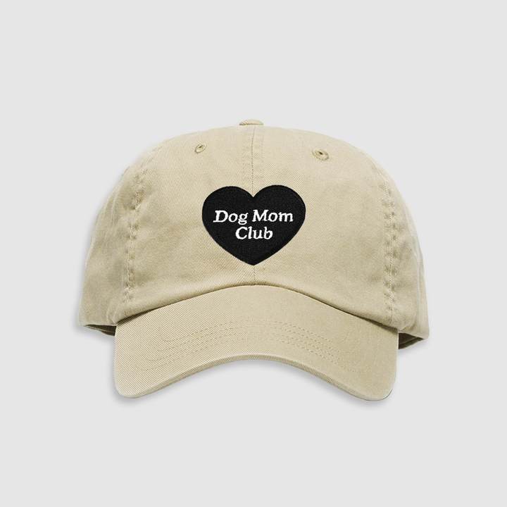 Dog Mom Club Embroidered Patch Cap