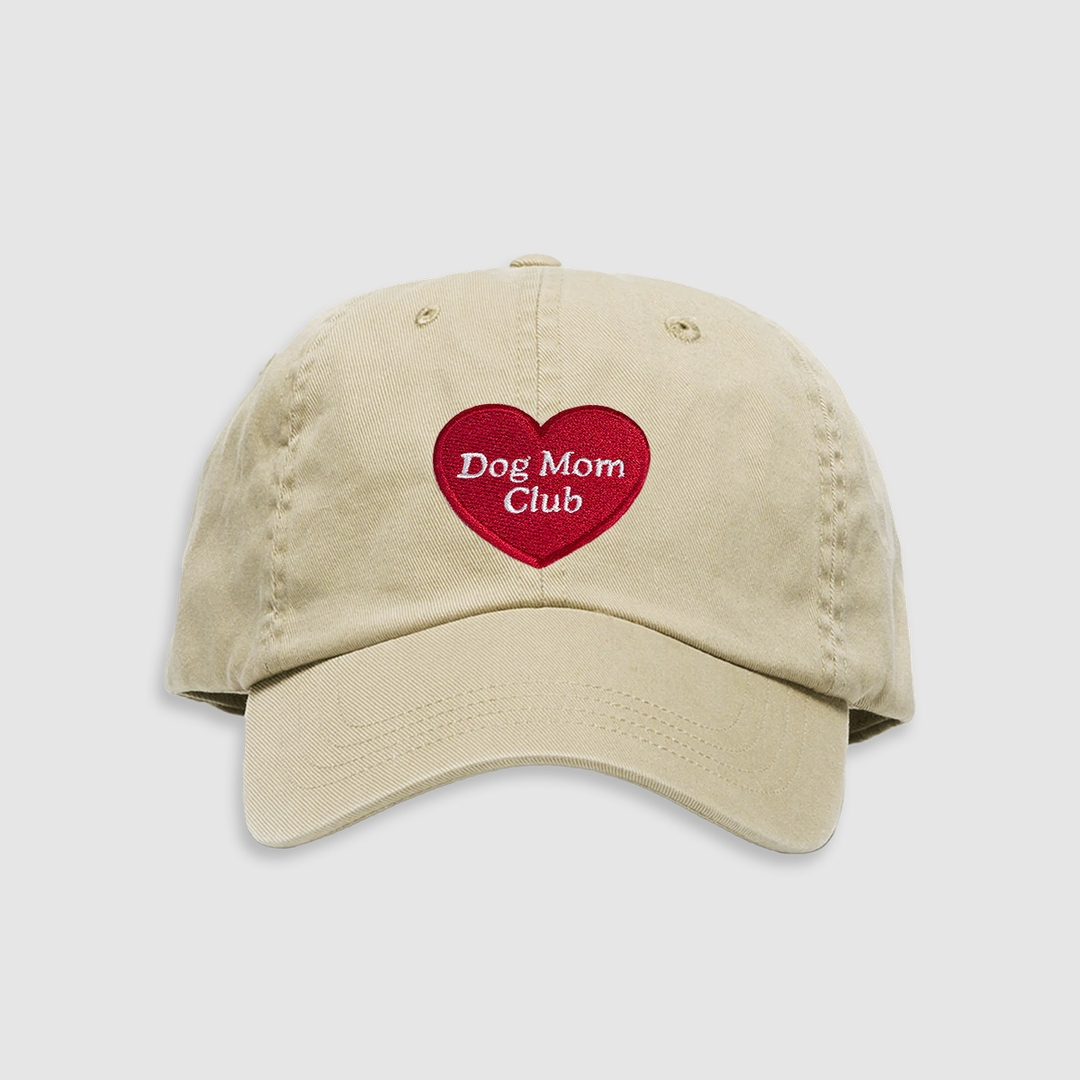 Dog Mom Club Embroidered Patch Cap