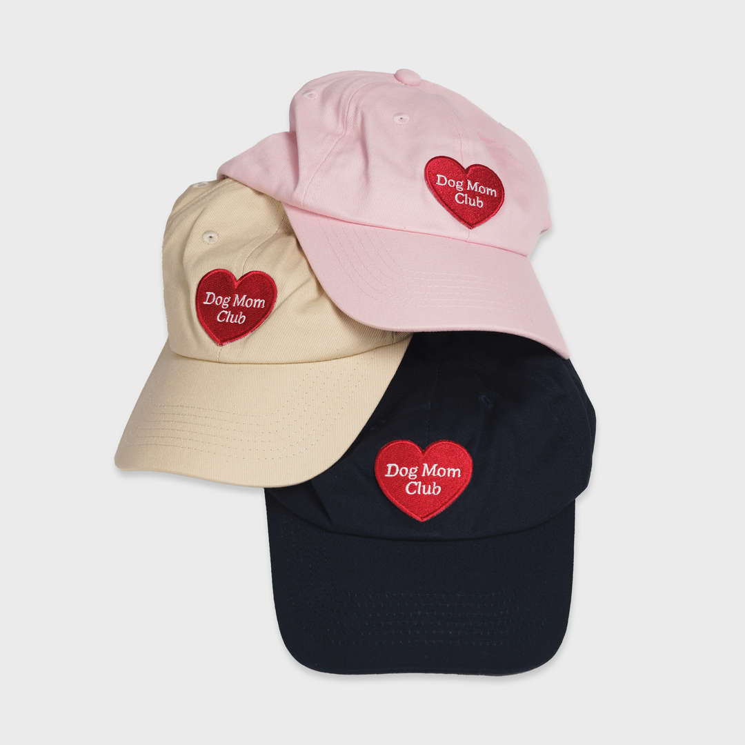 Dog Mom Club Embroidered Patch Cap