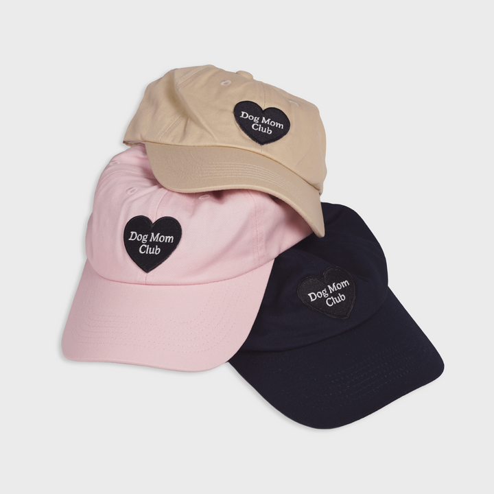 Dog Mom Club Embroidered Patch Cap