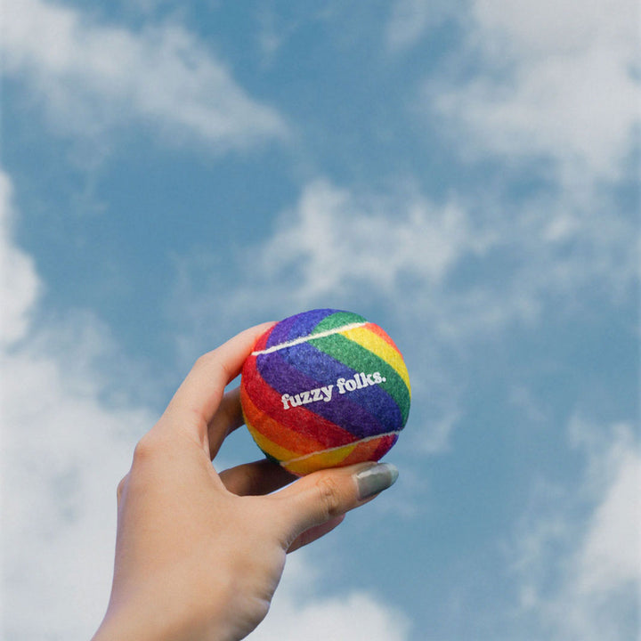 Limited Edition Rainbow Tennis Balls